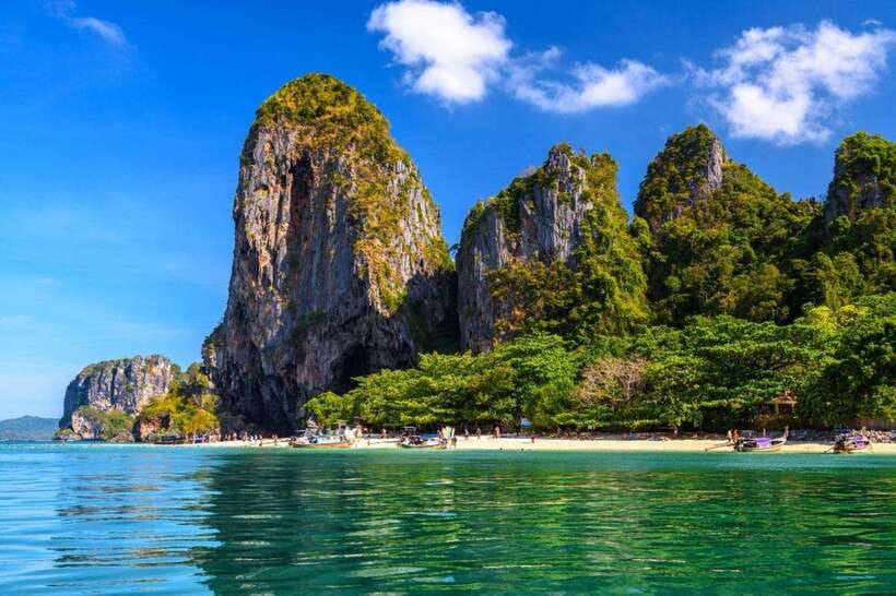 Krabi: 7-Island Tour by Longtail Boat with Sunset - Starting the day from Krabi
