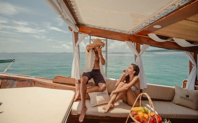 Krabi: 7 Island Tour by Luxury Longtail Boat with Snorkeling - Poda Island gives the trip its best pause