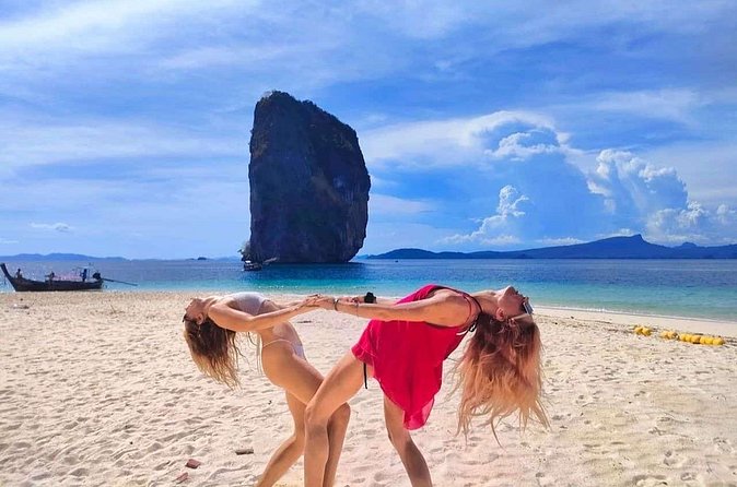 Krabi 7 Islands by Longtail Boat Sunset Dinner - Taming Island and Chicken Island add variety