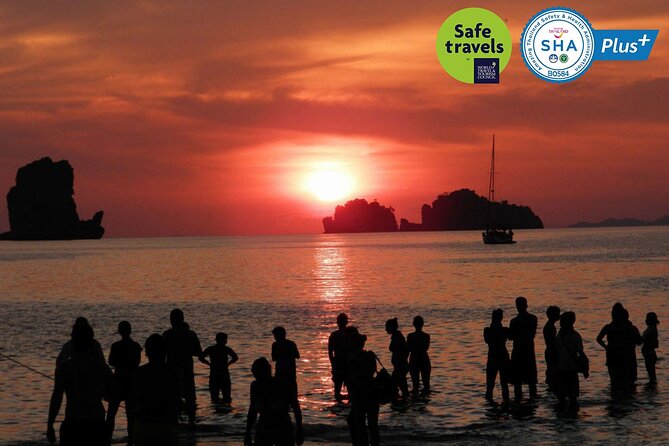 Krabi 7 Islands Snorkeling & Plankton Night by Big Longtail Boat - Chicken Island and the three-island sandbar