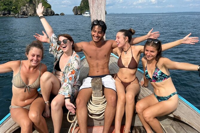 Krabi 7 Islands Sunset & Bioluminescence by Longtail boat - Railay and Phra Nang before sunset