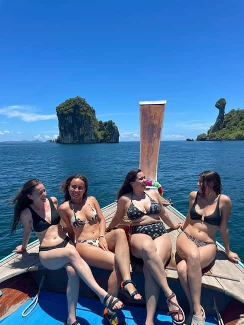 Krabi: 7 Islands Sunset by Longtail Boat with Snorkeling - Koh Raeng offers the unusual finale