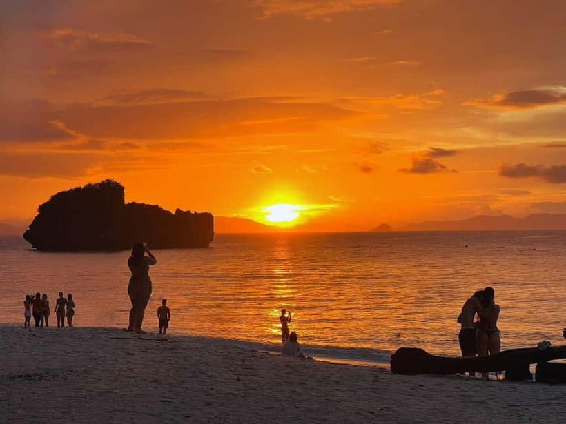 Krabi: 7 Islands Sunset Hopping Cruise with BBQ & Plankton - Noon pickup and the ride to the pier