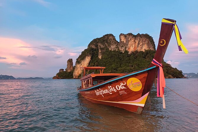 Krabi 7 Islands Sunset Tour BBQ Beachside Dinner + Plankton Swim - Railay Beach gets twenty minutes