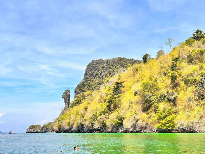 Krabi: 7 Islands Sunset Tour & BBQ & Bioluminescent Plankton - Ao Pu Ya offers a short pause