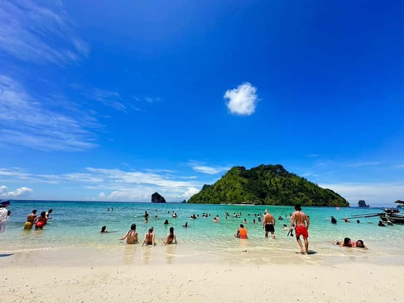 Krabi: 7 Islands Sunset Tour by Speedboat with Snorkeling - Koh Raeng and the glowing water after dark