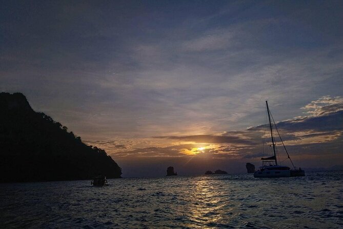 Krabi 7 Islands Sunset Tour with Bioluminescent Plankton + BBQ - Poda Island is where dinner and sunset meet