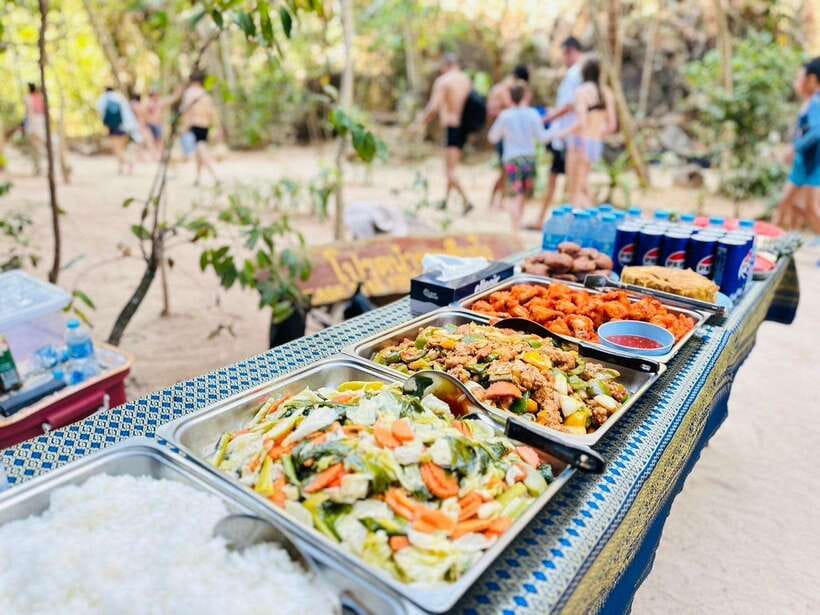 Krabi: 7 Islands Sunset Tour with Buffet Dinner & Snorkeling - Tang Ming islet and a longer snorkel stop