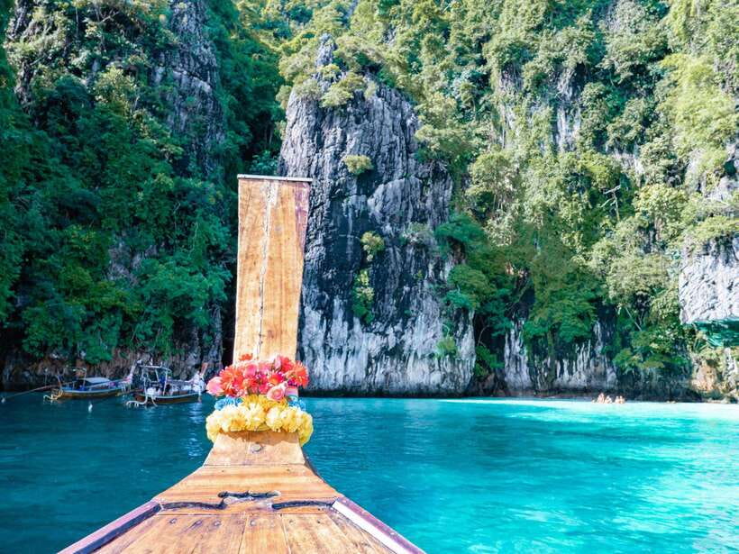 Krabi: 7 Islands Sunset Tour with Plankton Swim and BBQ - Sunset at Phra Nang Cave