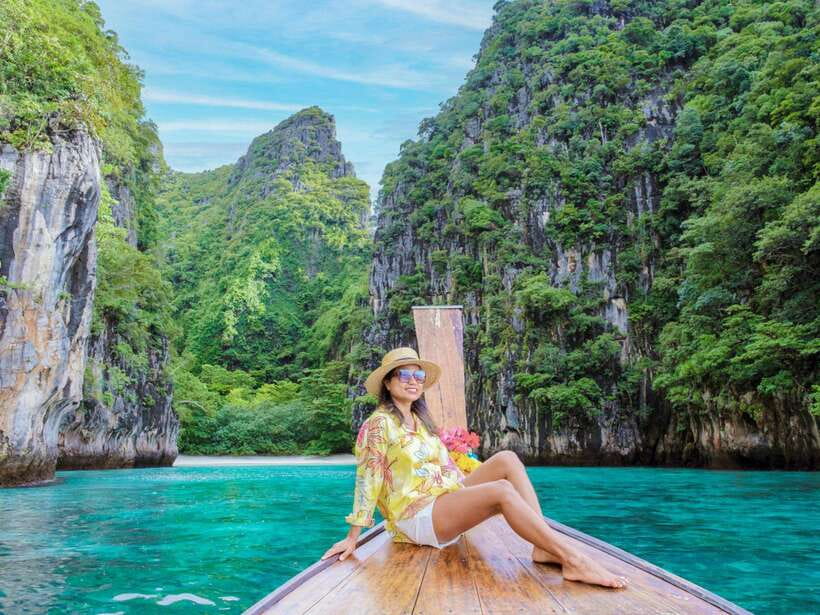 Krabi: 7 Islands Sunset Tour with Plankton Swim and BBQ - The night swim with glowing plankton