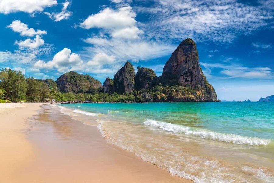 Krabi: Early Bird 4 Islands Snorkel Tour by Longtail Boat - Phra Nang Cave Beach, the final major stop