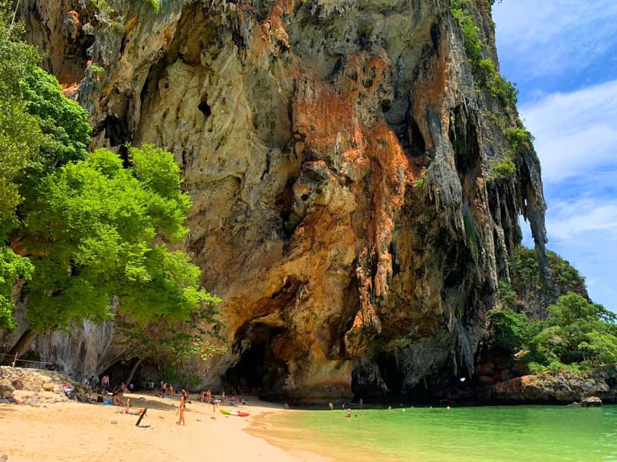 Krabi: Luxury Boat 7 Island Sunset With BBQ & Plankton Tour - Thale Waek, Tup Island, and Mor Island at low tide