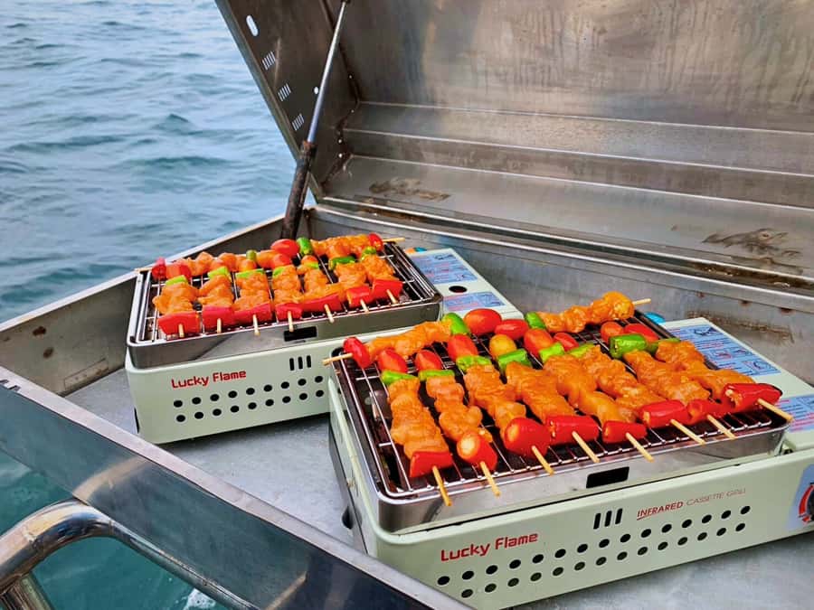 Krabi: Luxury Boat 7 Island Sunset With BBQ & Plankton Tour - Weather, fitness, and what to bring
