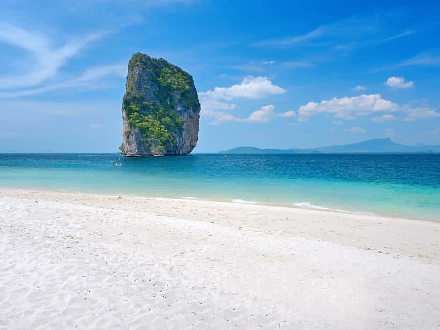 Krabi: Private 4 Islands Longtail Boat Tour With Cave Visit - Poda Island, the day’s easiest pleasure