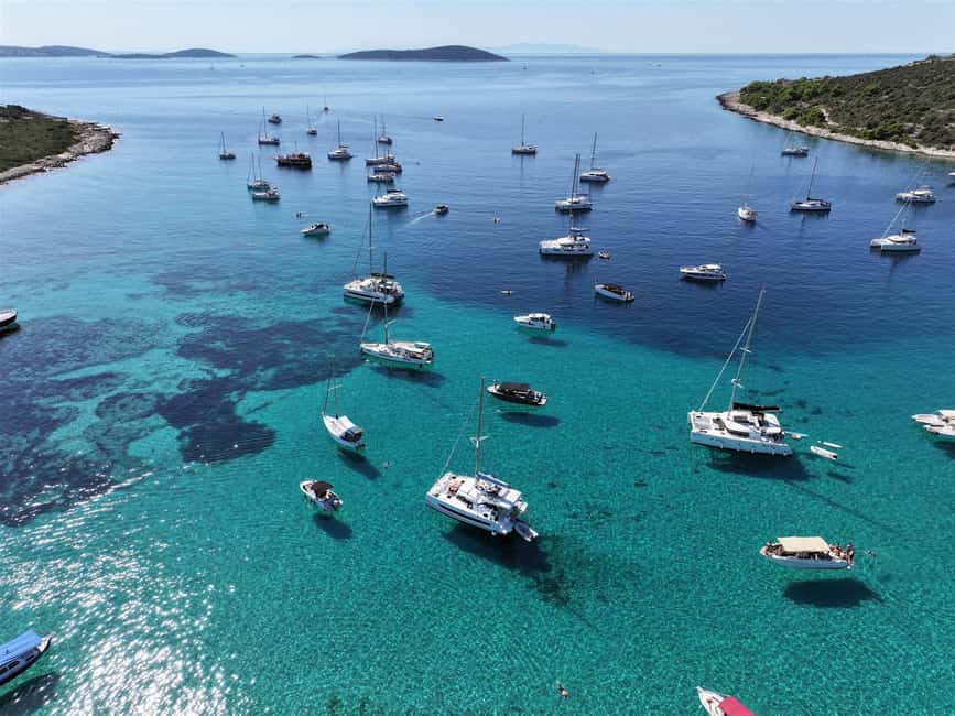 Krknjaši Blue Lagoon 3-Island Tour - Choosing between Split, Kaštela, and Trogir