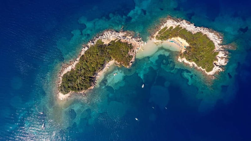 Ksamil: Boat Trip To 5-Islands Of Ksamil & Twin Islands - The five-island ride takes about 25 minutes