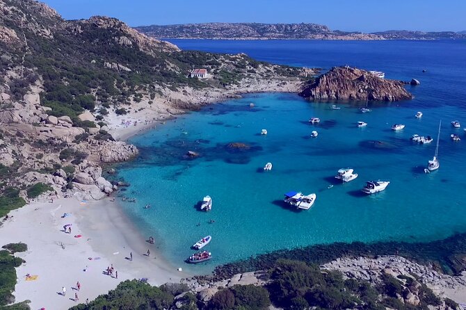 La Maddalena Archipelago Comfort Boat Tour - Santa Maria: fine sand and a gentler hour