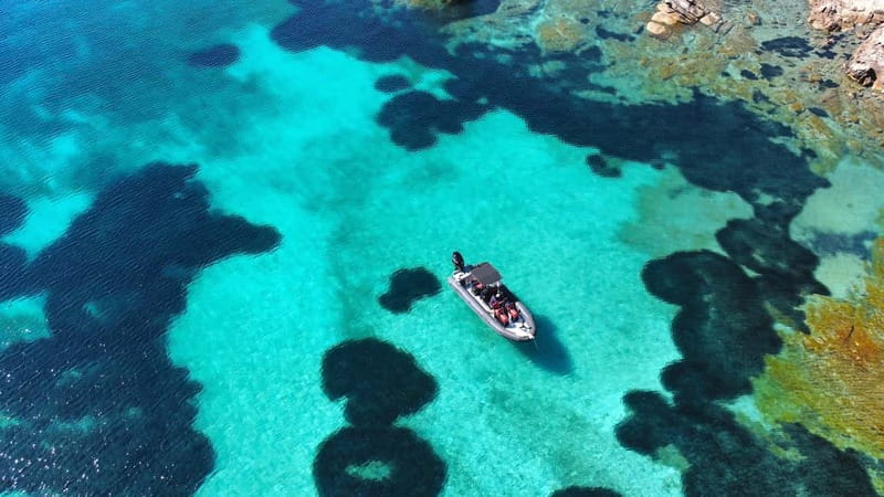 La Maddalena Archipelago: Private Trip by Zodiac (RIB) - Spargi and Cala Soraya: the first long swim
