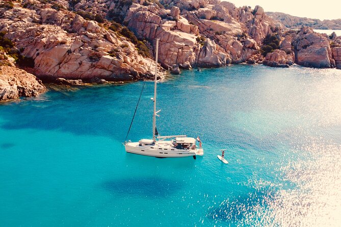 La Maddalena Archipelago Sailing Tour with Lunch from Palau - Leaving Palau and crossing toward Santa Maria