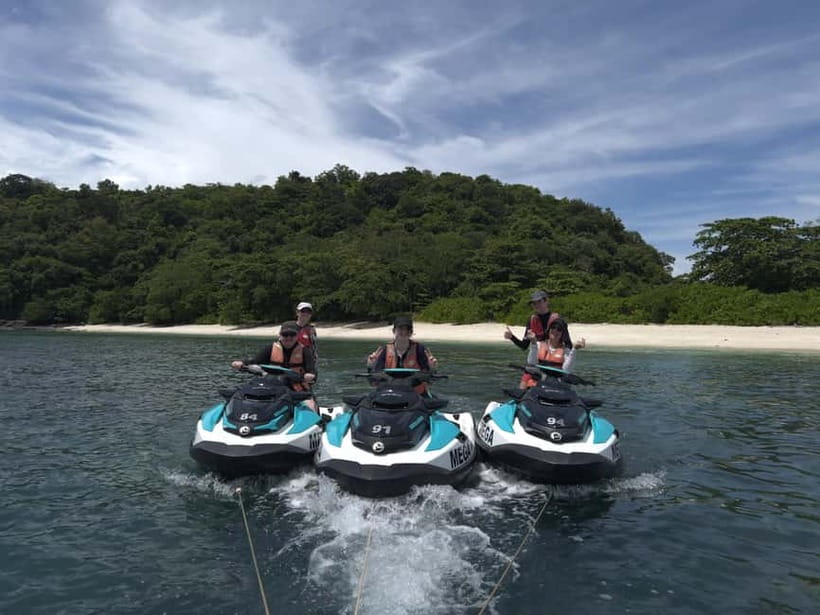 Langkawi: Fun Island Hopping by Jet Ski - Meeting at Mega Water Sports Beach Hut