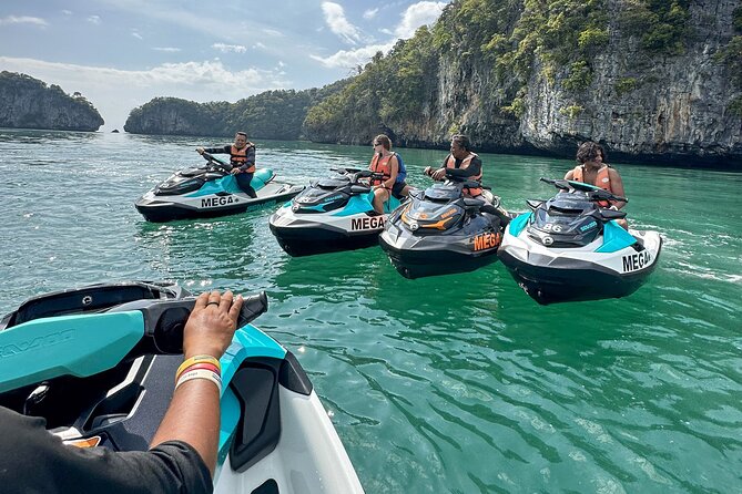 Langkawi Jet Ski + Island Hopping - Crossing to Gaya Island by boat