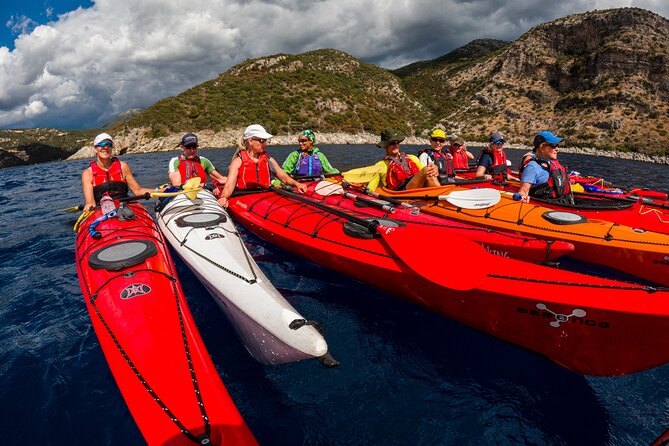 Lefkada, Nydri, Scorpios Kayak Odyssey Island Hopping - Secret beaches and clear-water swimming