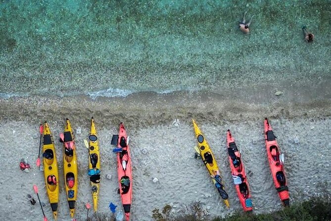 Lefkada, Nydri, Scorpios Kayak Odyssey Island Hopping - The return paddle to Nydri