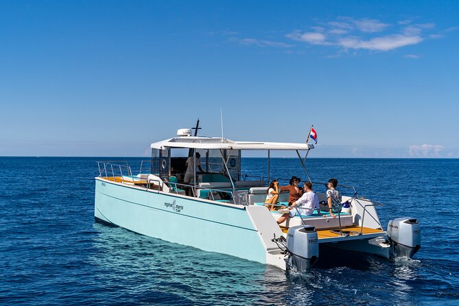 Luxury Blue Cave and Elaphiti Islands Small Group Tour - The Blue Cave near Koločep