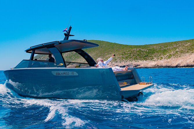 Luxury Blue Cave & Five Islands Tour from Split - What is included on the Colnago boat