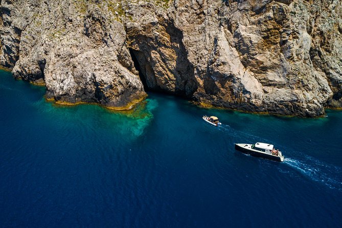 Luxury Boat - Blue Cave From Split Island-Hopping Full-Day Cruise, Hvar, Vis - Blue Lagoon and Krknjasi Bay: swimming rather than sightseeing