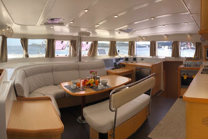 Luxury catamaran from Porto Rafael-Palau to the Maddalena Archipelago - Leaving Punta Sardegna at 9:30 a.m.