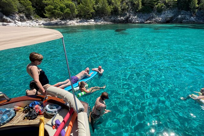 Luxury Elaphite Islands half day Cruise with lunch Apreamare - Koločep, caves, cliffs, and a short island walk