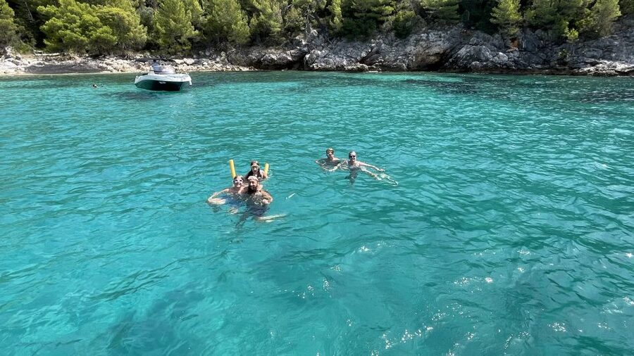 Luxury Private Boat Tour to Elaphiti Islands (4 hours) - A boat that is part of the experience