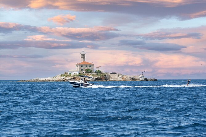 Luxury Speedboat Island Hopping with Swimming & Snorkeling - Seeing Rovinj from the sea