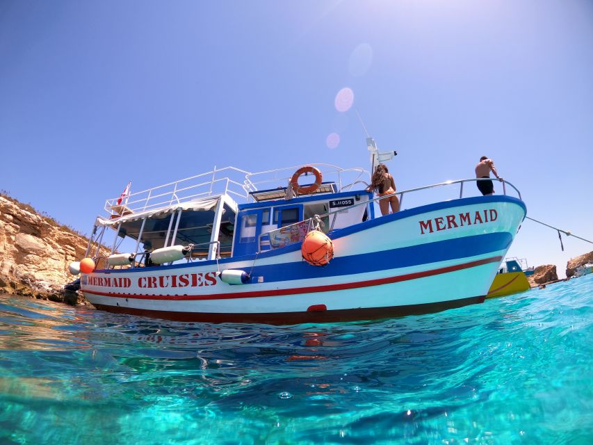 Malta: Blue Lagoon, Comino & St Paul's Islands Cruise - Setting off from L-Menqa on the Mermaid