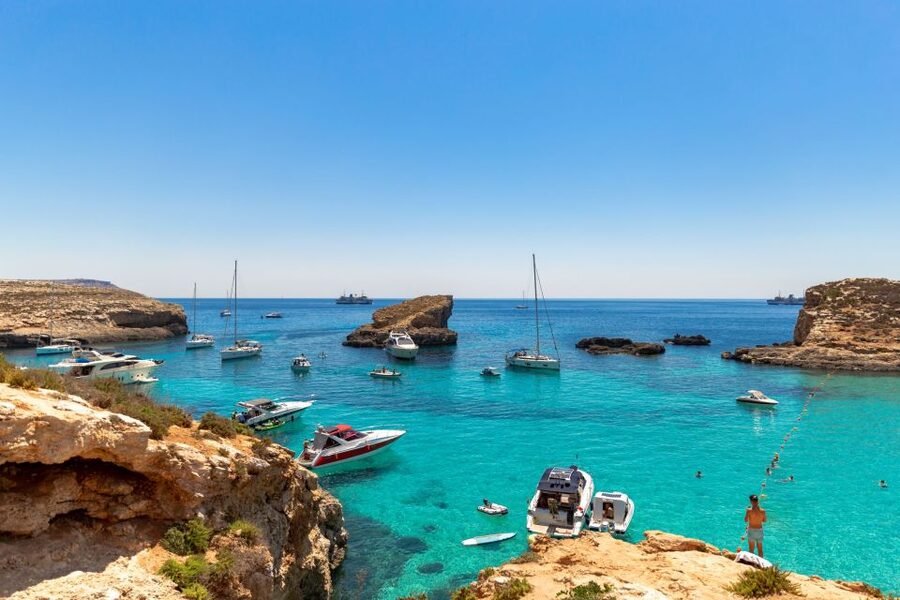 Malta: Blue Lagoon, Comino & St Paul's Islands Cruise - Blue Lagoon: three and a half hours in the famous water