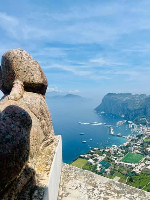 Marina Grande: Guided Capri Island Hop-On Hop-Off Bus Tour - Marina Grande to the Mamma Mia road
