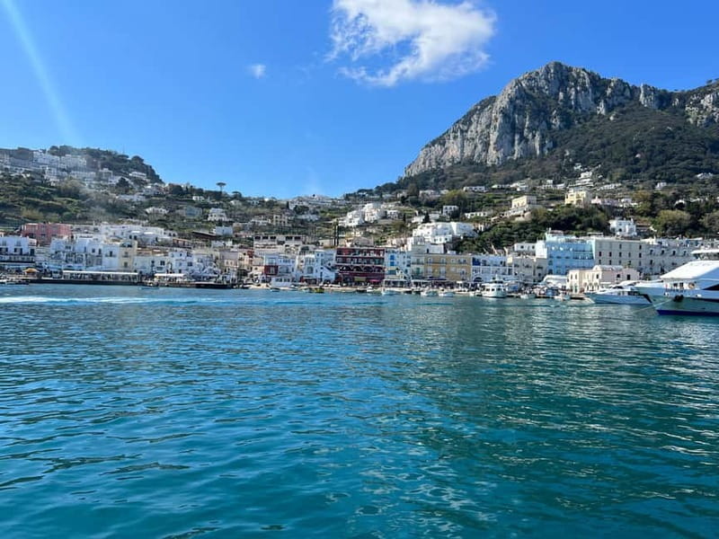 Marina Grande: Guided Capri Island Hop-On Hop-Off Bus Tour - Anacapri: choose one major sight