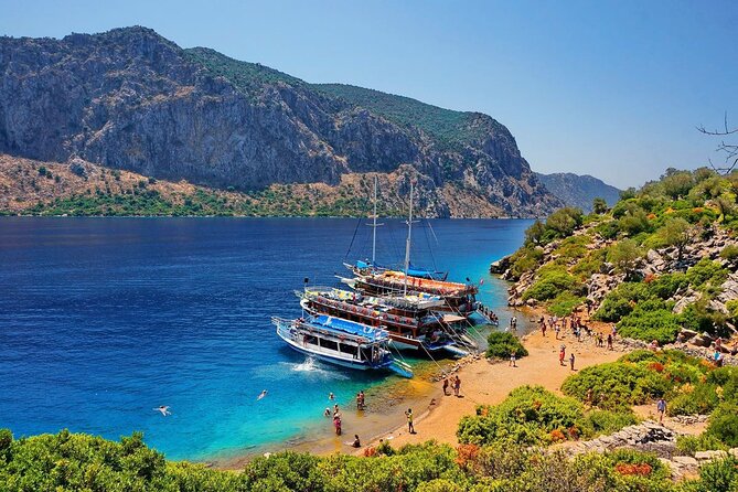 Marmaris Aegean Islands Boat Trip With Lunch & Unlimited Drinks - Selimiye Bay gives you the first real swim
