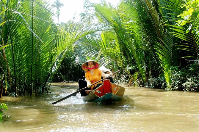 Mekong Delta 4 Islands, TukTuk, Boat, Try Khot Cake Local Cooking - Ben Tre, coconut country, and commercial stops