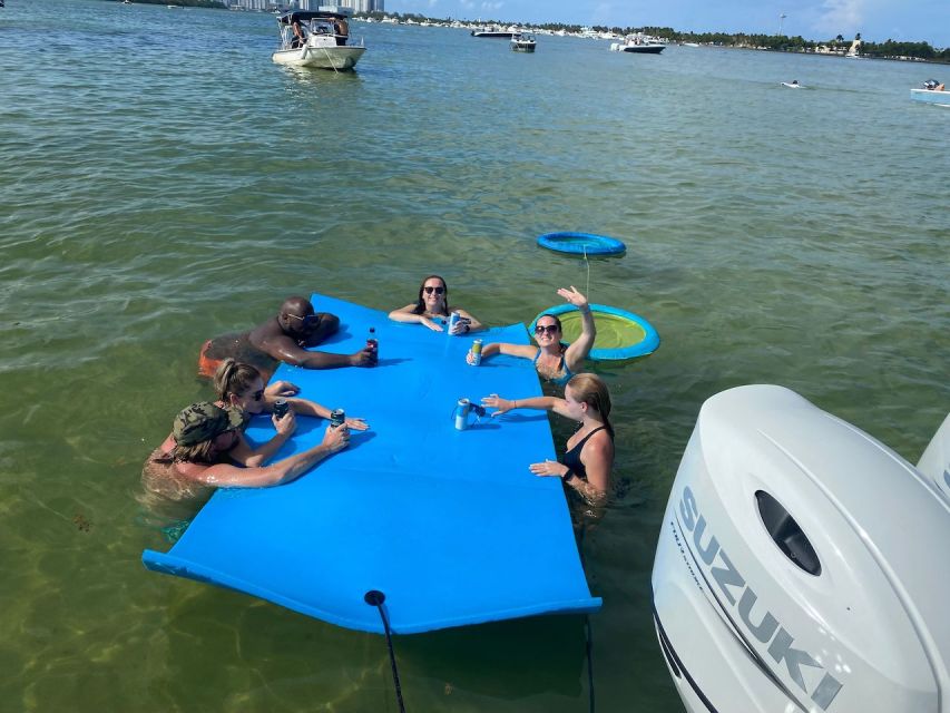 Miami: 4-Hour Island Hopping Boat Trip with Water Toys - What to pack for a comfortable half-day