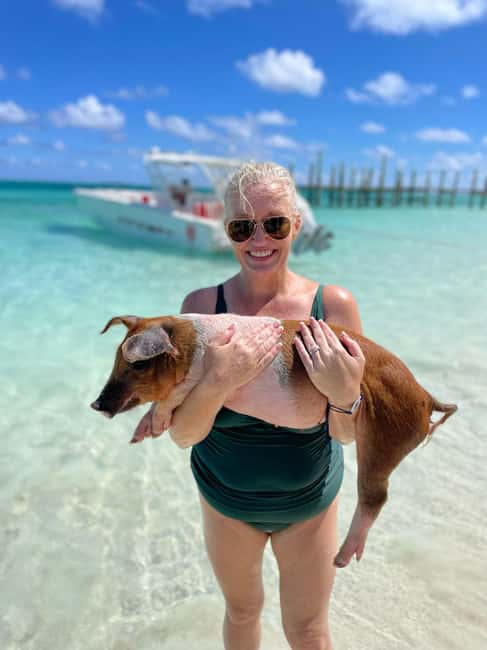 Nassau: 3-Island Snorkel Tour with Pigs, Beach Club, & Lunch - Pickup points and timing in Nassau