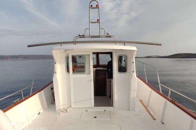 Naxos private fishing trips, lunch on board & island hopping - Captain Dimitris and the family crew