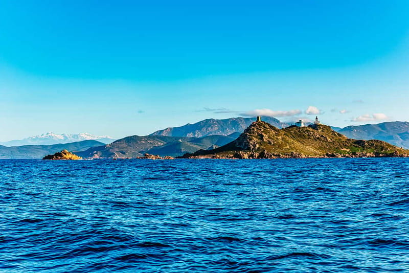 Near Ajaccio: Sanguinaires islands Boat Trip Sunset Drinks - The Captain and the French Commentary