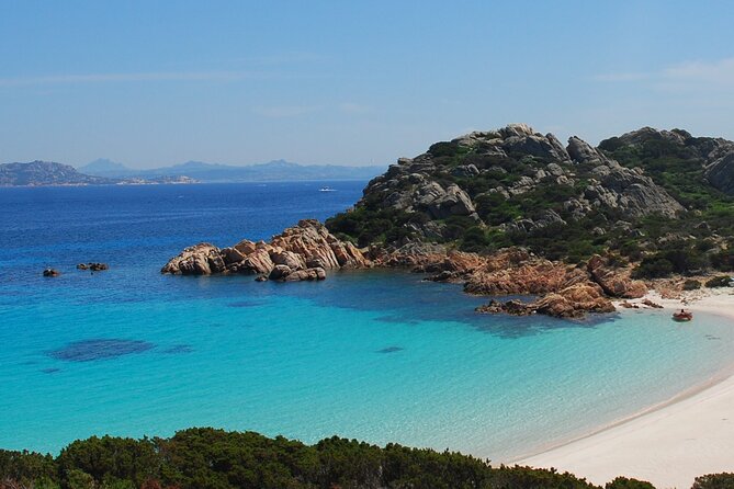Olbia : Magdalene Archipelago Boat Tour + transfer included - Santa Maria: the first chance to swim