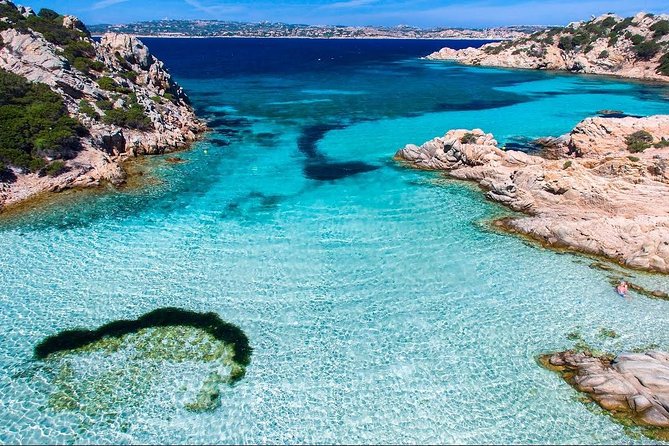 Olbia : Magdalene Archipelago Boat Tour + transfer included - La Maddalena town: one hour on land