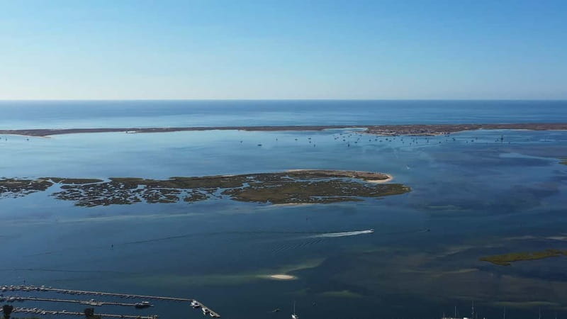 Olhão: Ria Formosa National Park and Islands Boat Cruise - Leaving Olhão through the Ria Formosa channels