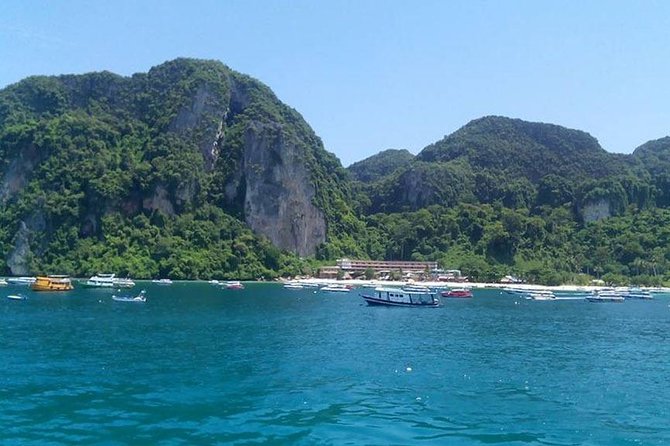 One Day Phi Phi Islands Trip By Ferry From Phuket - Viking Cave is a passing landmark