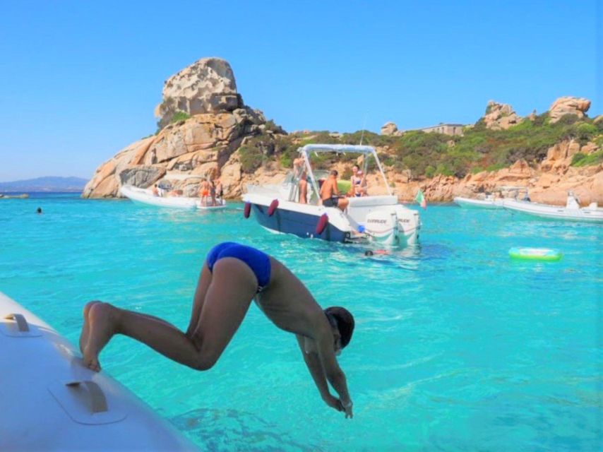 Palau: Dinghy tour in La Maddalena Archipelago - Porto Madonna and the natural pools