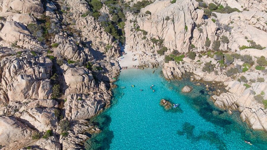 Palau: La Maddalena Archipelago and Caprera Island Boat Tour - Santa Maria and the run toward Caprera
